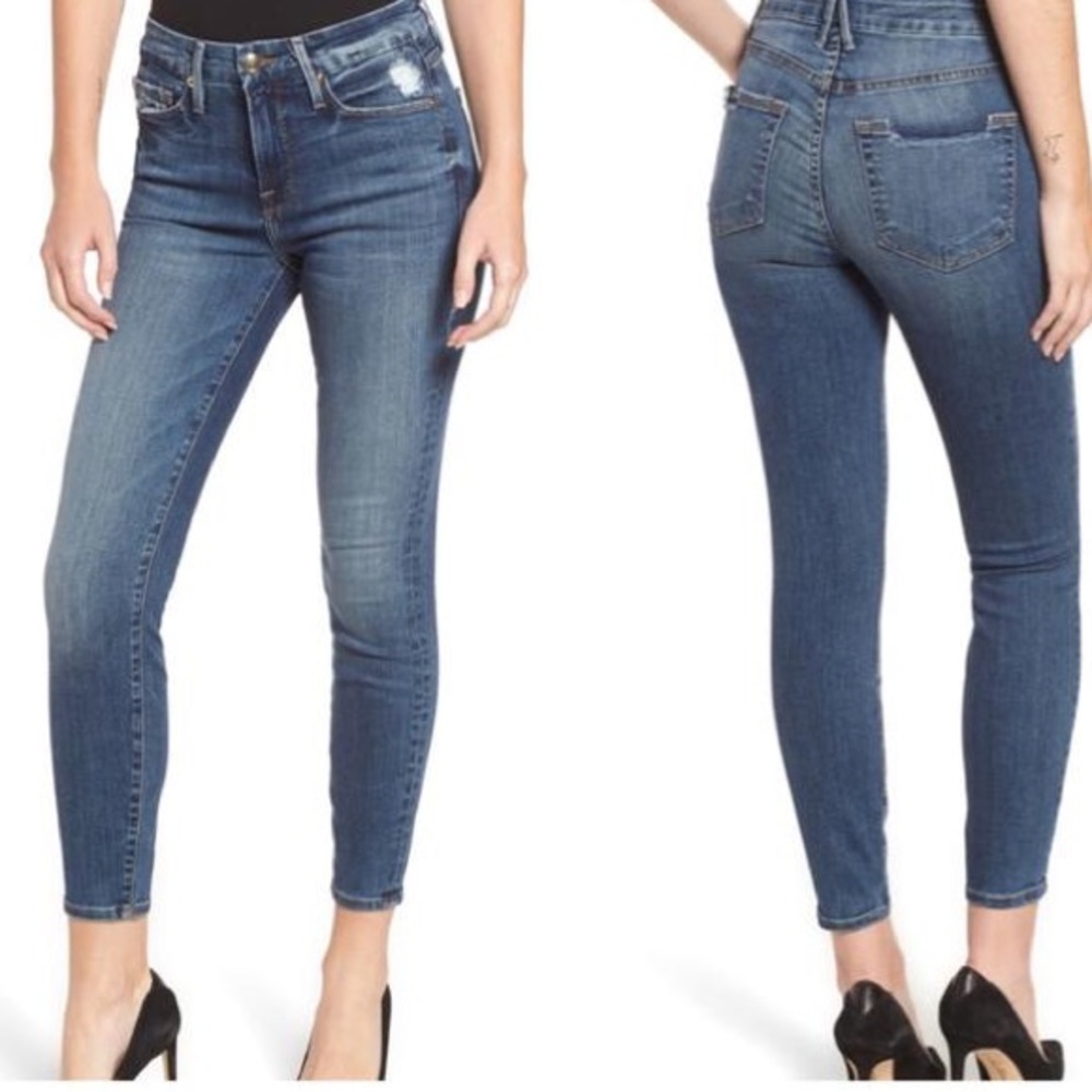 Good American Medium Wash Good‎ Legs Denim Jeans